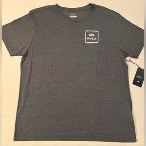 RVCA Charcoal Short Sleeve Tee